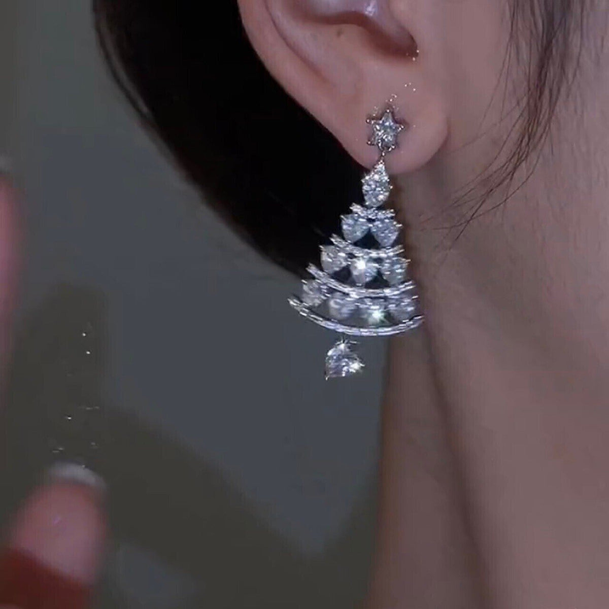 🎄Christmas Sale 49% OFF - Christmas Tree Earrings🎁Buy 3 Pay 2