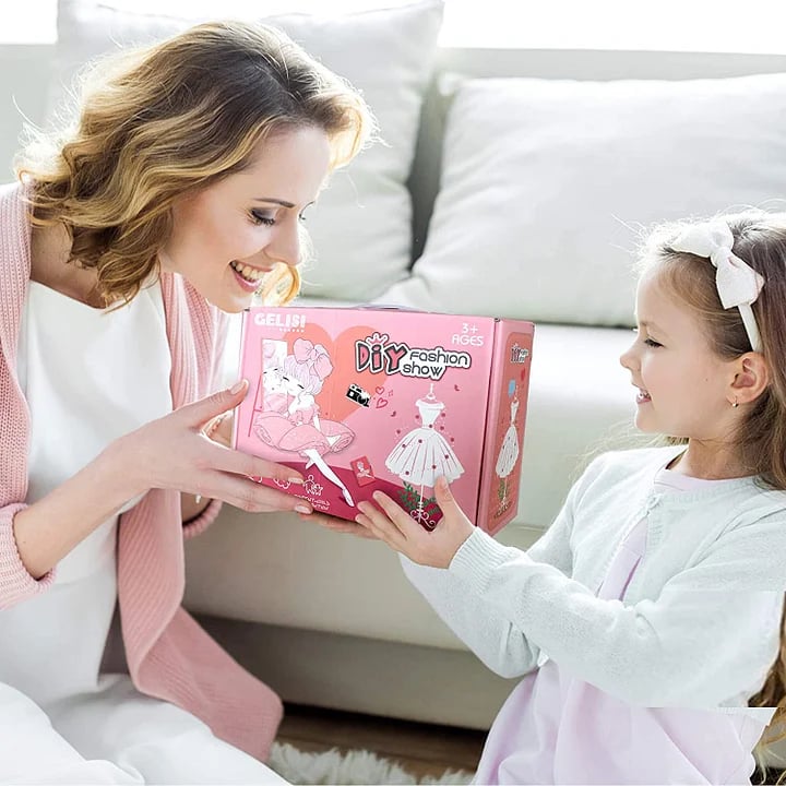 🎅Christmas Sale 49% OFF🎁Girls' Favourite💃Dress Design Craft Making Kit