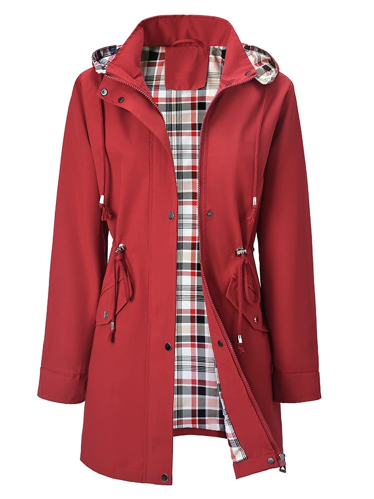 🔥This Week's Special Price:£23.99!!🧥💦Womens Chic. Lightweight. Waterproof Jacket🍃-Unleash Style and Durability in Any Storm!