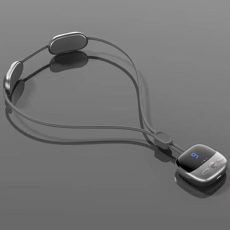 🥳2026 HOT SALE🥳💞50K+ SOLD! 🧘♀️💆 50% OFF! Pendant Neck Massager – wearable design, 3 heat levels & 9 intensities melt away stiffness. No more painkillers – gentle electrical pulses relax deep neck muscles naturally! 🔥💚