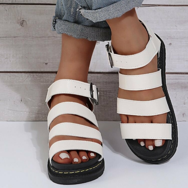 2021 Women's New Fashion Martin Sandals