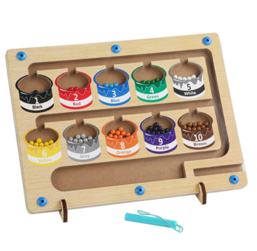 🔥Hot Sale 49% OFF - 2023 Newest Magnetic Colour and Number Maze🎁