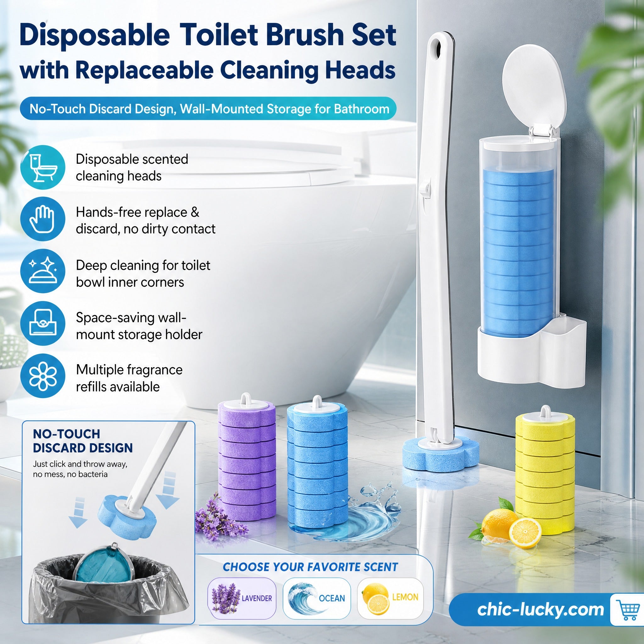 Toilet brush (Without Refill)