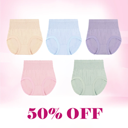 ⏰Limited Sale: Buy 1 Get 2 Free - JUST ￡2.99/PC!!🤩Leak-proof High-Waist Tummy-Control Butt-Lifting Panties💕