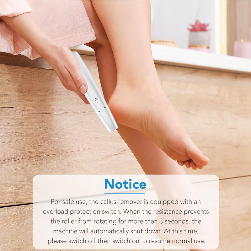 🏆Last Day Sale - Only ￡9.99!🔥Flash Sale⚡50K+ SOLD!💥💕Electric Feet Callus Remover🎁1 * Replacement Head Included