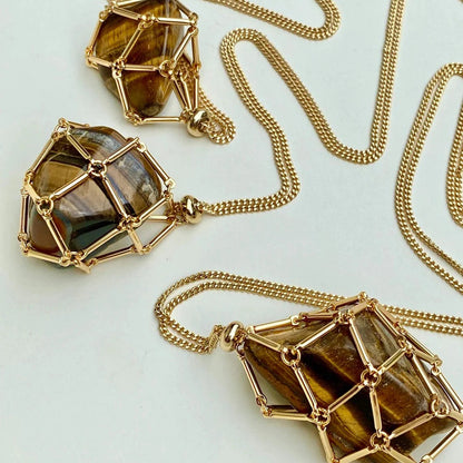🔥Hot Sale 49% OFF - 2023 Crystal Stone Holder Necklace🎁