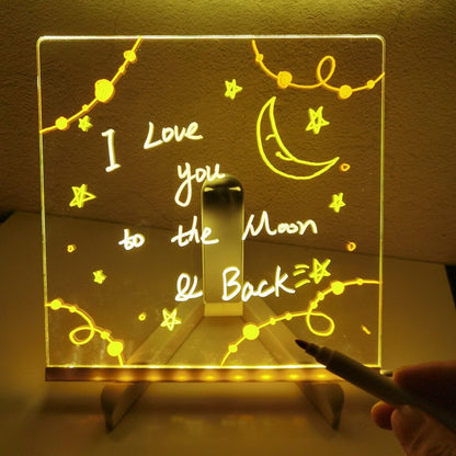 🎅Christmas Sale 49% OFF🎨LED Note Board🎁Buy 1 Get 7 Colour Pens For Free