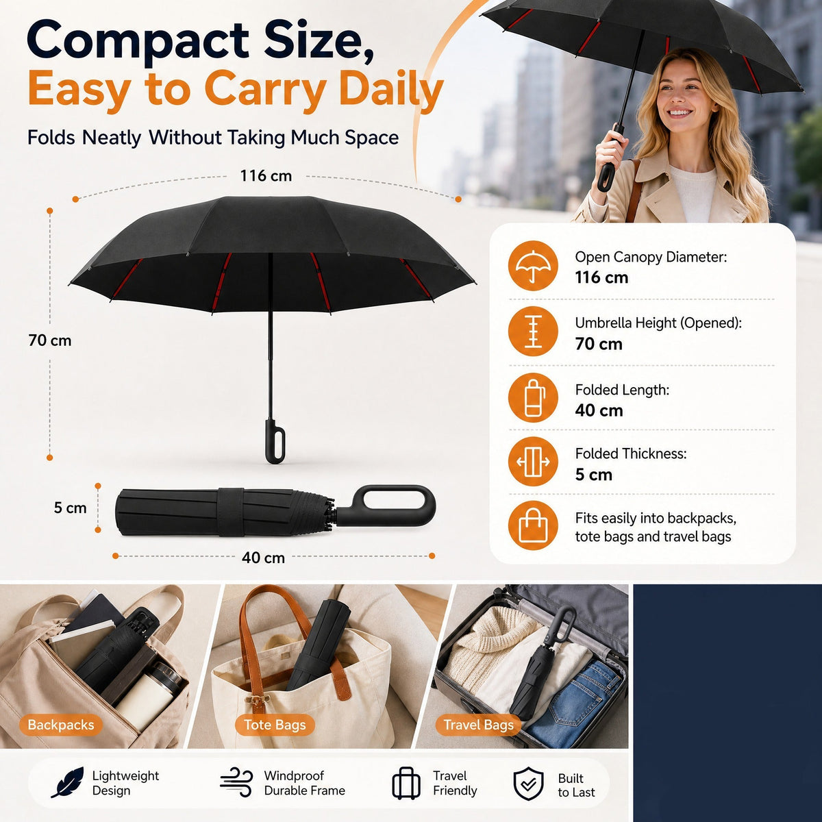 ⏳LAST DAY SALE ONLY ￡12.99!!🔥The UK’s Go-To Foldable Umbrella: Auto Open, Stormproof & UV-Blocking ☔☀️Compact, Durable & Perfect for British Weather – No More Soaked Commutes!🛡️🇬🇧