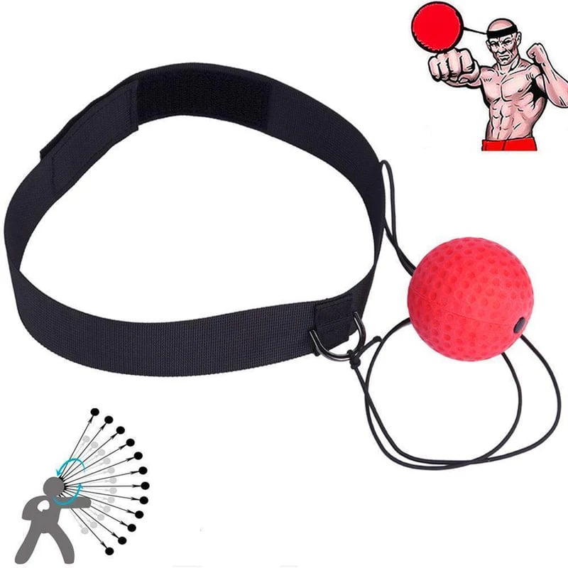 🎁Best Gift For All Your Family🎅Boxing Reflex Ball Headband
