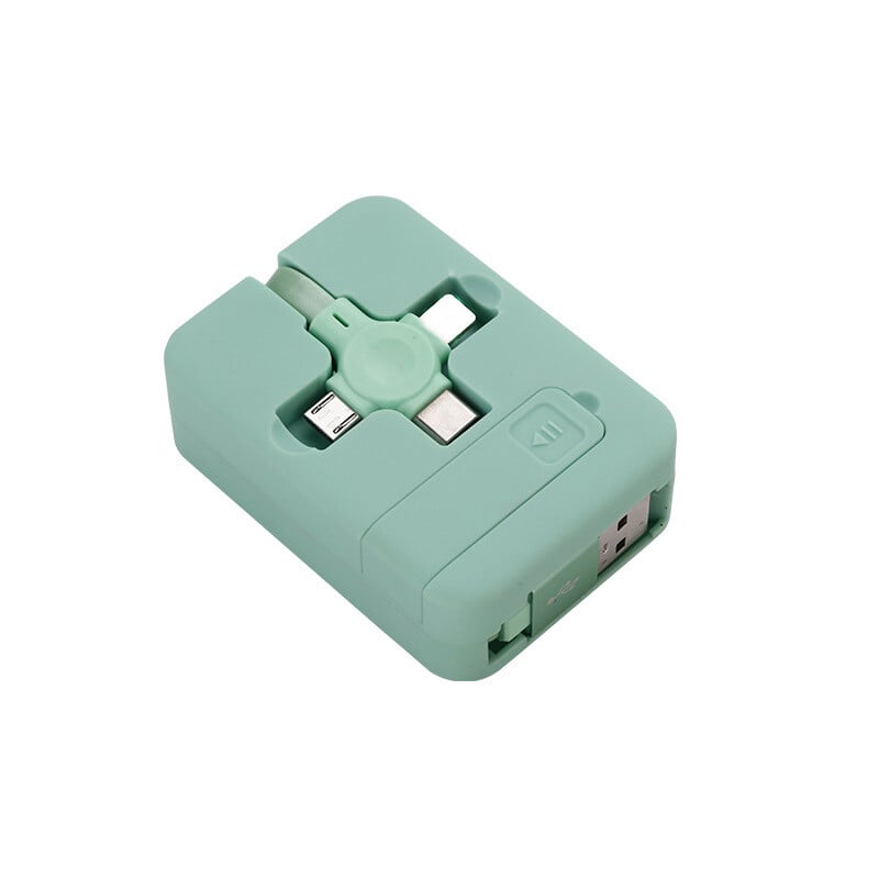 🔥New Year Sale 50% OFF🔥3 in 1 Data Line Fast Charging Line Storage Box⚡Buy 3 Pay 2