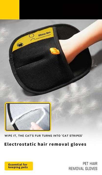 ✨Last Day Promotion 49% OFF🐱Pet Hair Remover Electrostatic Gloves🧤