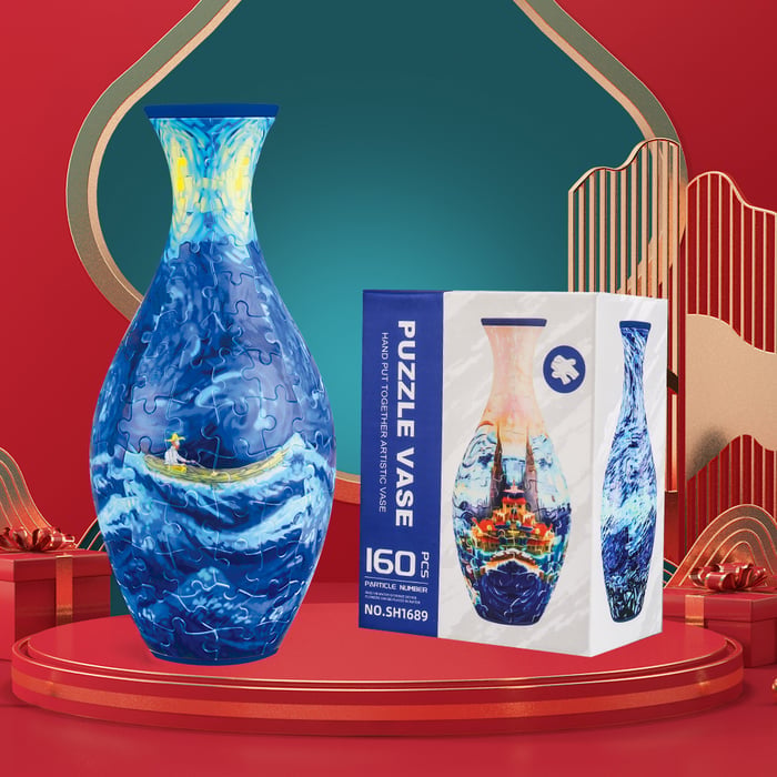 🎅Christmas Sale 50% OFF🎄3D Art Puzzle Vase