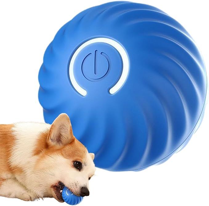 ⏳Black Friday Sale - ￡8.99!!🏆Flash Sale⚡50K+ SOLD! Almost Gone💥Automatic Smart Teasing Dog Ball That Can't be Bitten🐶