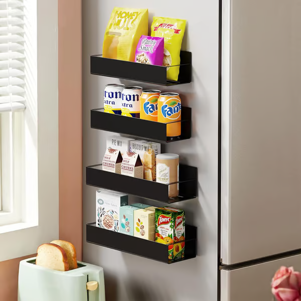 🔥Last day 50% OFF🔥Punch-free Magnetic Storage Rack Organize — Space-saving Kitchen Organizer