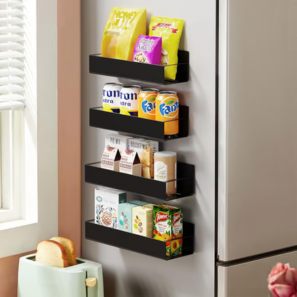 🔥Last day 50% OFF🔥Punch-free Magnetic Storage Rack Organize — Space-saving Kitchen Organizer