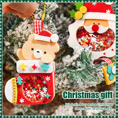 🎅Christmas Sale 49% OFF🎄Christmas Themed Felt Decoration DIY Material Package