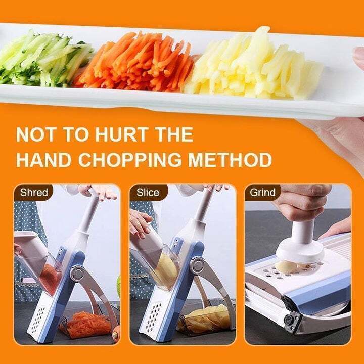 🔥2025 Hot Sale 50% OFF🔥Kitchen Adjustable Safe Chopping Artifact