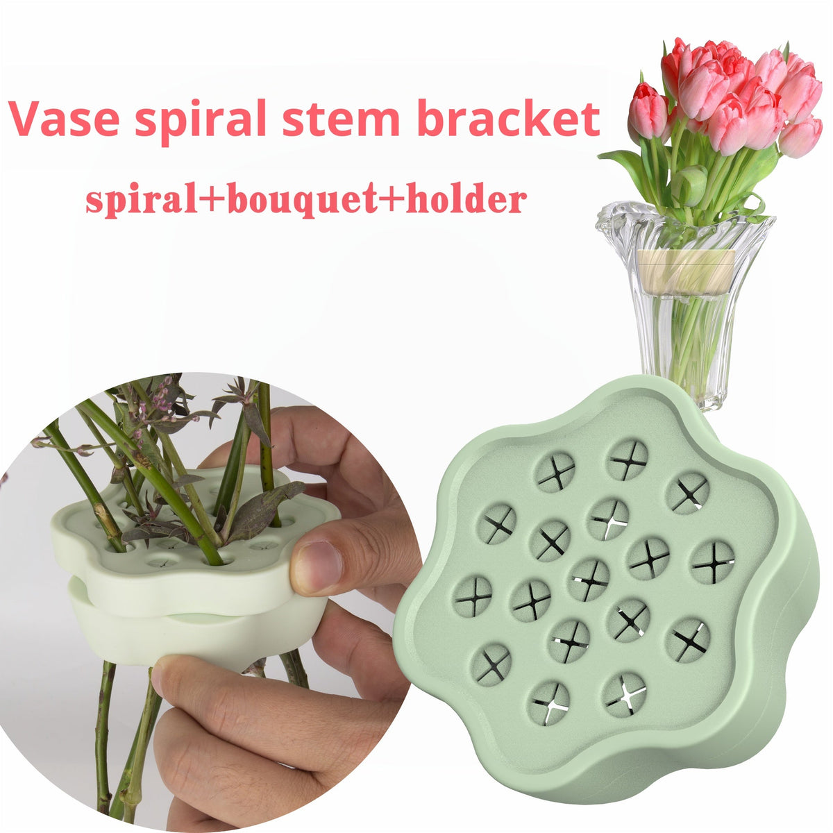 🌷Spring Sale 50% OFF🔥Upgraded🔥More stable&durable - Floral Arranging Tool🎁Buy 1 Get 1 Free
