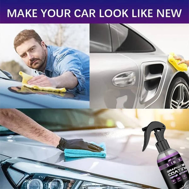 🔥Buy 2 Get 1 Free🔥3 in 1 Ceramic Car Coating Spray