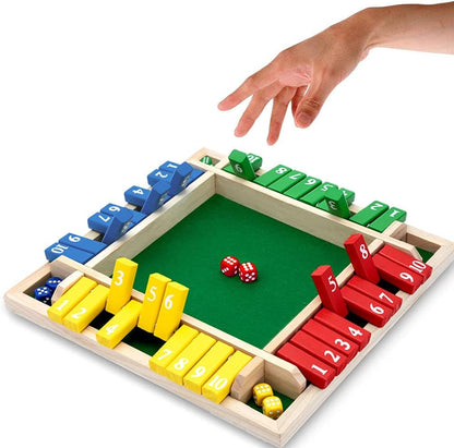 🎅 Christmas Sale 49% Off 🔥FUN FAMILY GAMES - Shut The Box Board Game 🎲