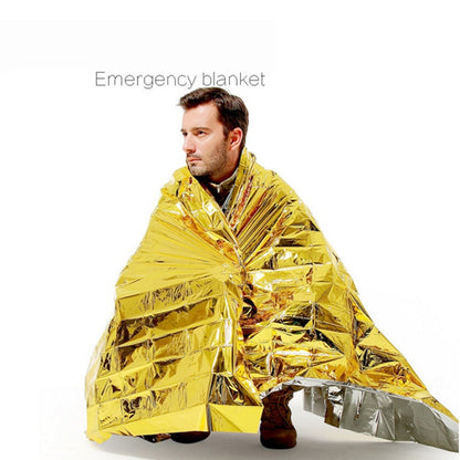 ⏰BUY 2 GET 1 FREE🚨 Emergency outdoor Survival Blanket – Compact Silver Thermal Shelter for Emergency Kits
