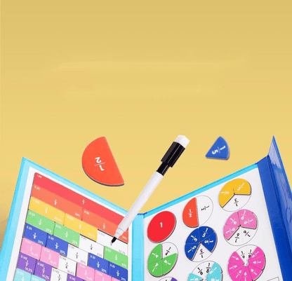 🔥Magnetic Book Fraction Puzzle For Children