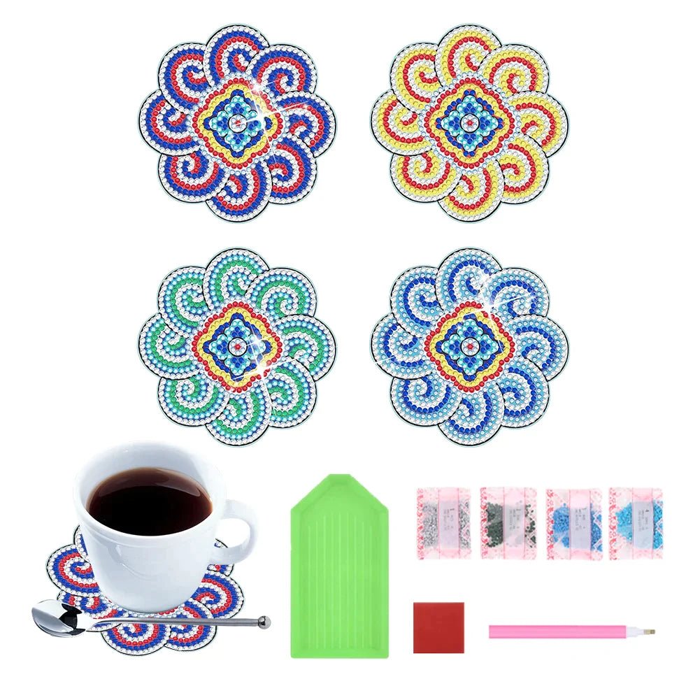 A: Cloud pattern * 4 PCS (Without shelf)