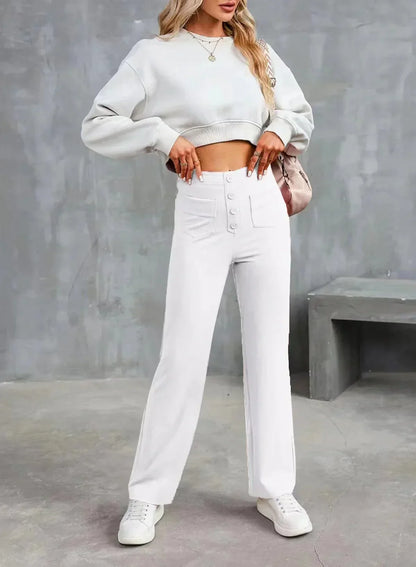 💖LAST DAY SALE 50% OFF🥰Women's Casual High Waist Stretch Pants