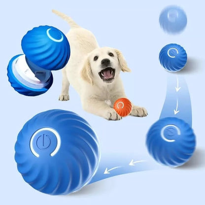 ⏳Black Friday Sale - ￡8.99!!🏆Flash Sale⚡50K+ SOLD! Almost Gone💥Automatic Smart Teasing Dog Ball That Can't be Bitten🐶