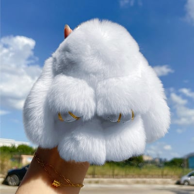 🐰Handmade Soft Bunny PomPom Charms (🎁Boxed Edition)