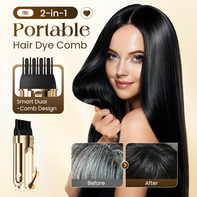2-in-1 Convenient Hair Dye Comb For Gray Hair