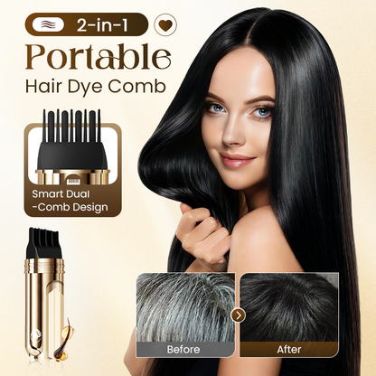 2-in-1 Convenient Hair Dye Comb For Gray Hair