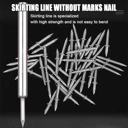 🔥Buy 50 Get 50 Free🔥Double-Head Skirting Thread Seamless Nail🛠️