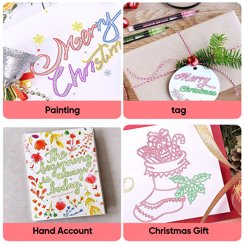 🎅Christmas Gift Idea 49%OFF🎁Coloring Lightstick Graffiti Highlighter Pens