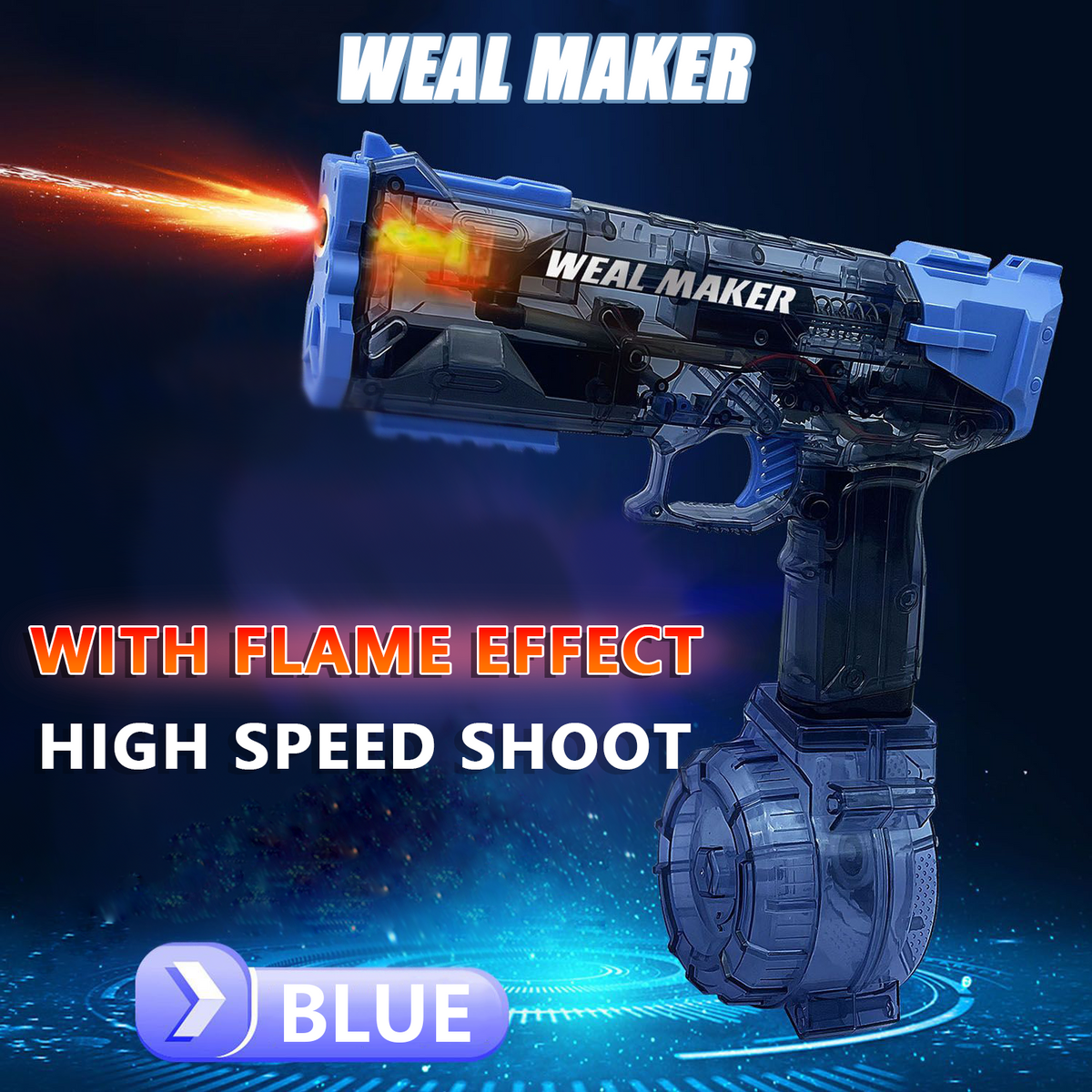 🔥Summer Hot Sale🔥Fast Mode Ice Explosion Pistol Water Gun