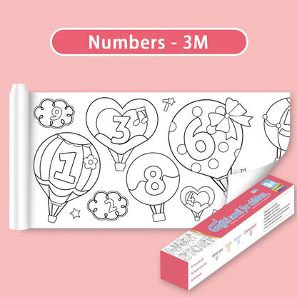 🎅Christmas Sale 49% OFF🎄Children's Drawing Roll🎁Buy 3 Pay 2
