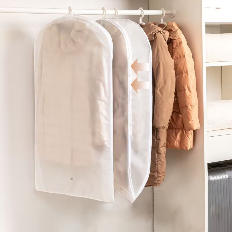 🔥2025 Hot Sale✨️Space Saving Hanging Garment Bag with Self Compression Zipper