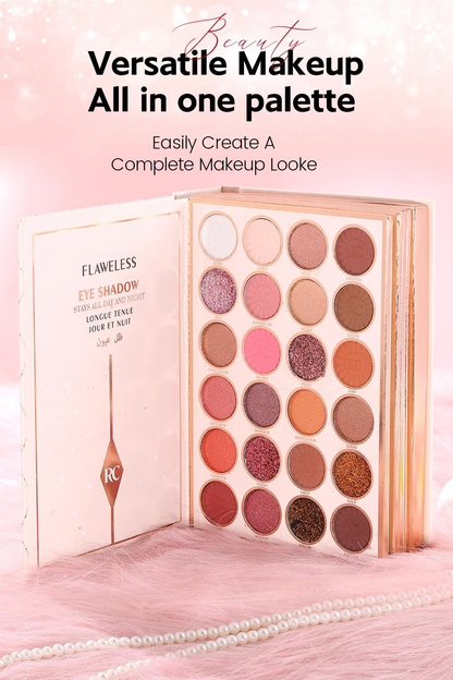 ⏳LAST DAY SALE 50% OFF!!🎁✨ Magic Makeup Book – All-in-One Cosmetic Palette with Eyeshadows, Blush, Highlighter & Lip Gloss | Perfect Christmas Gift for Her 🎄🇬🇧