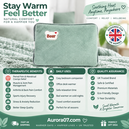 🔥Rechargeable hot water bottles, heat packs, explosion-proof heat pads