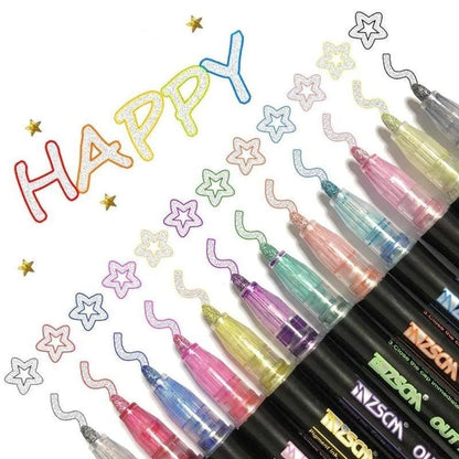 🎄Christmas Sale 49% OFF🔥🖌2023 Best-Selling Dual-Line Highlighter🎁Buy 2 Get 10% OFF  & Free Shipping