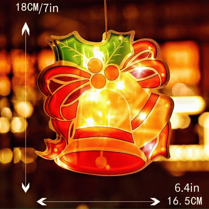 🎅Christmas Sale 49% OFF🎄Christmas Window Hanging Lights🎁Buy 3 or more get Free Shipping