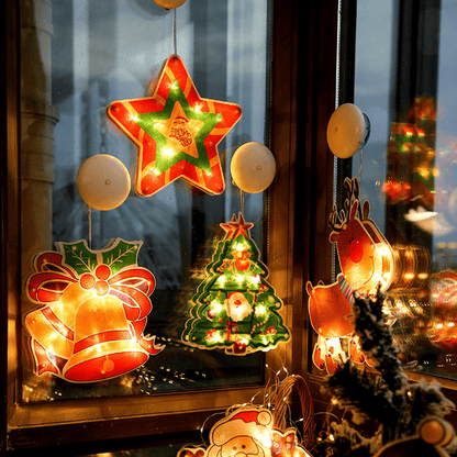 🎅Christmas Sale 49% OFF🎄Christmas Window Hanging Lights🎁Buy 3 or more get Free Shipping