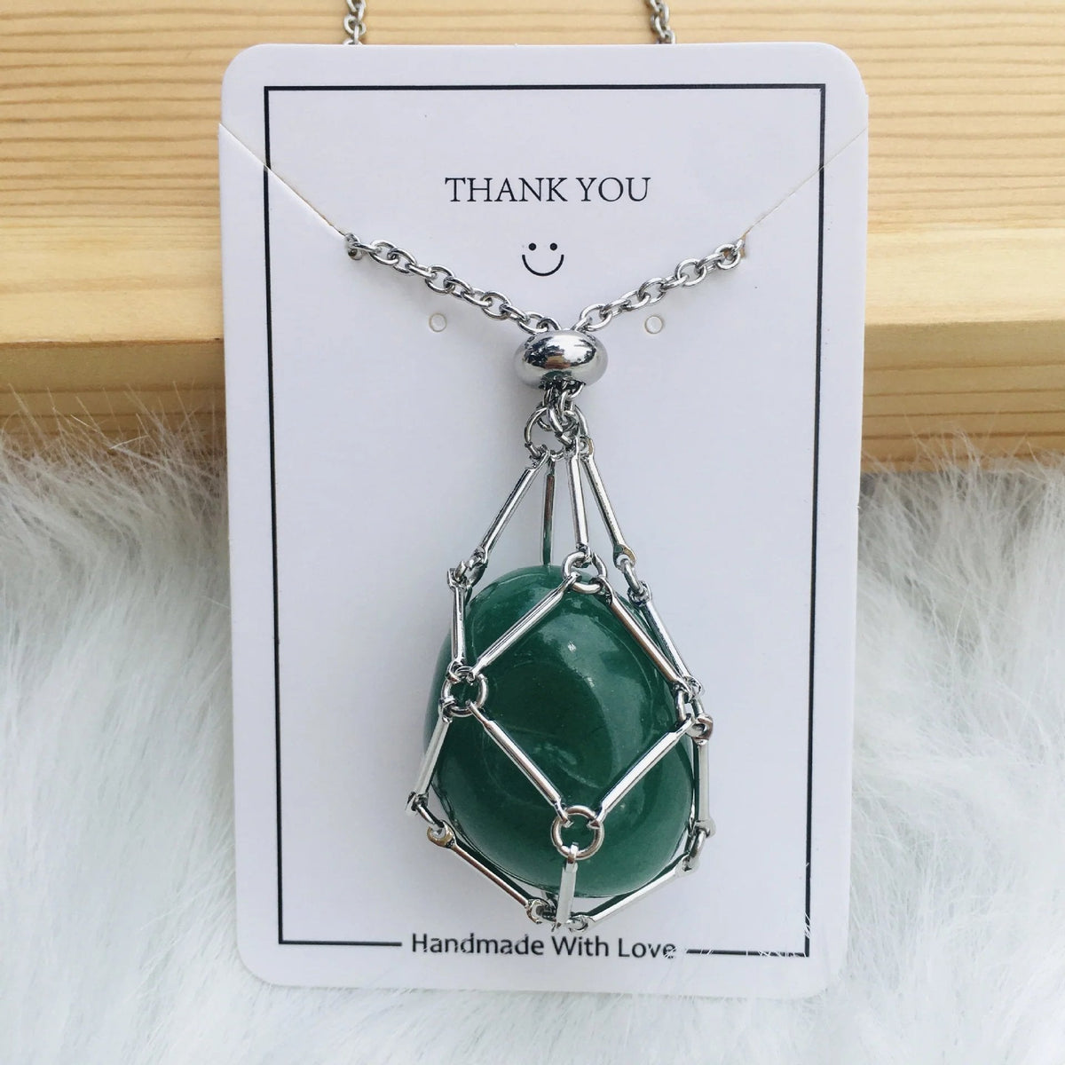 🔥Hot Sale 49% OFF - 2023 Crystal Stone Holder Necklace🎁