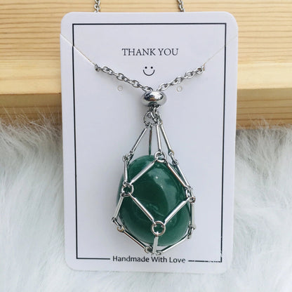 🔥Hot Sale 49% OFF - 2023 Crystal Stone Holder Necklace🎁