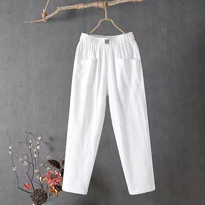 Women's Solid Color Loose Pants-Buy 2 Free Shipping