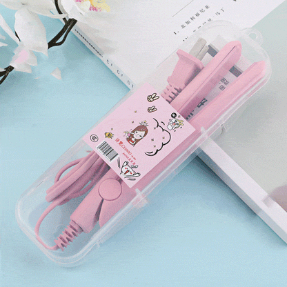 💇Professional 2-in-1 ceramic curling iron – 30-second fast heating, intelligent temperature control for healthy hair