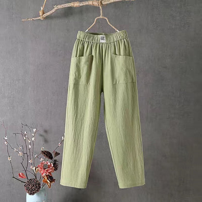 Women's Solid Color Loose Pants-Buy 2 Free Shipping