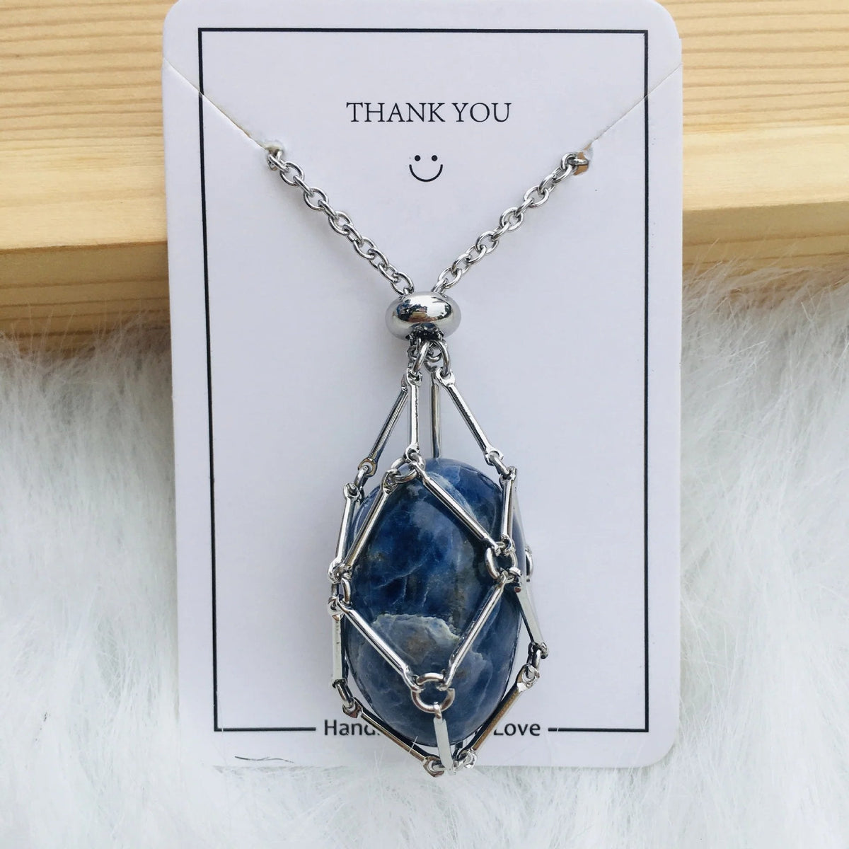 🔥Hot Sale 49% OFF - 2023 Crystal Stone Holder Necklace🎁
