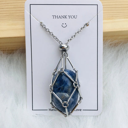 🔥Hot Sale 49% OFF - 2023 Crystal Stone Holder Necklace🎁
