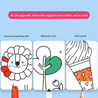 🎅Christmas Sale 49% OFF🎄Children's Drawing Roll🎁Buy 3 Pay 2